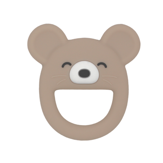 Happy Bear Teether - Beige